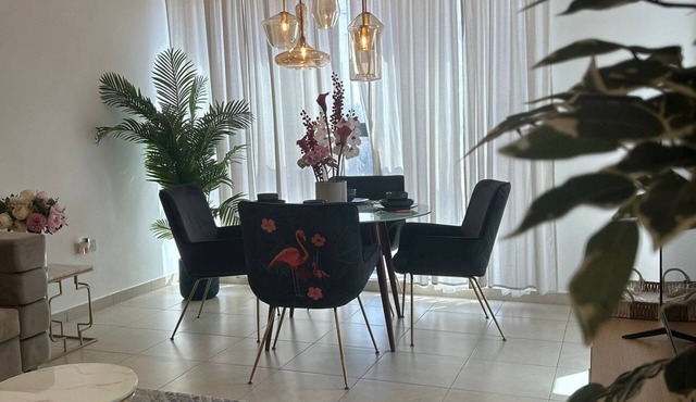 1 Bedroom Apartment Rental Unit With Pool in Dubai Land Residence Complex