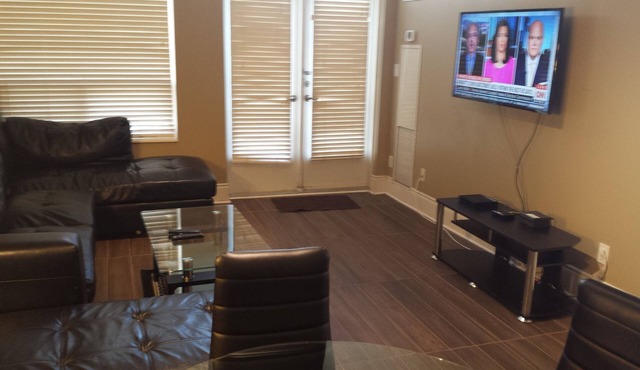 1 Bedroom+Den Furnished Ground Floor Condo Square One Mall Mississauga ON Canada