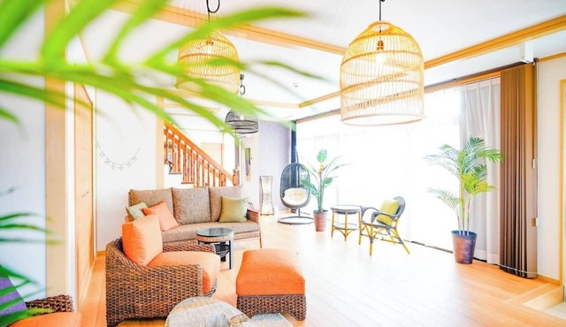 1 minute walk from the beach Private villa with s /Kunigamigun Okinawa