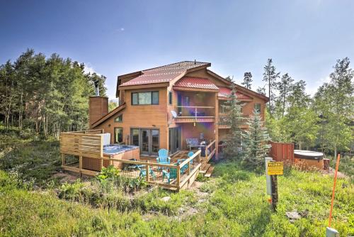 10 Mi to Keystone Resort: Cabin w/Private Hot Tub