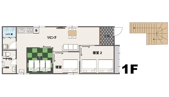 101 With kitchen Freely charter 3LDK 10 adult/Naha Okinawa