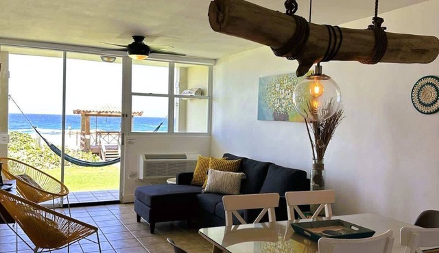 #12 First floor 2br, 2ba Beachfront Apt @ Jobos