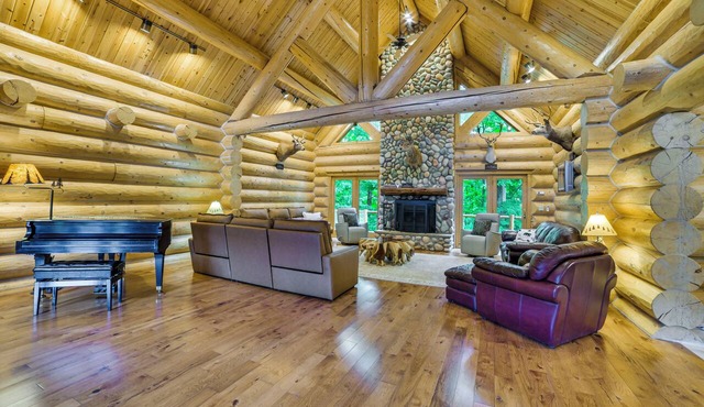 14 Mi to Slopes: Lodge on 104 Acres in Boyne City