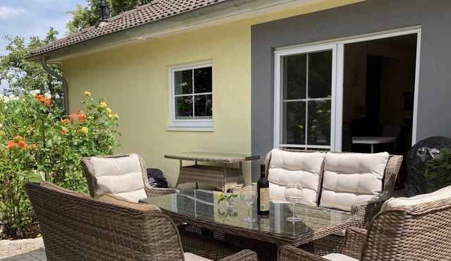 140 square meter corner bungalow with very attractive facilities and garden sauna.