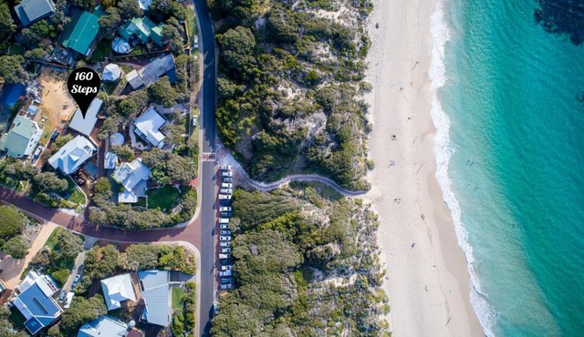 160 Steps. from Yallingup Beach