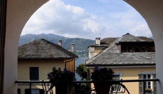 17th century building in the historic center of Lake Orta