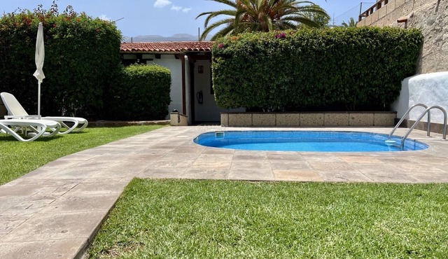 18th Century Refurbished Getaway in Arico Nuevo with Pool and Ocean Vi
