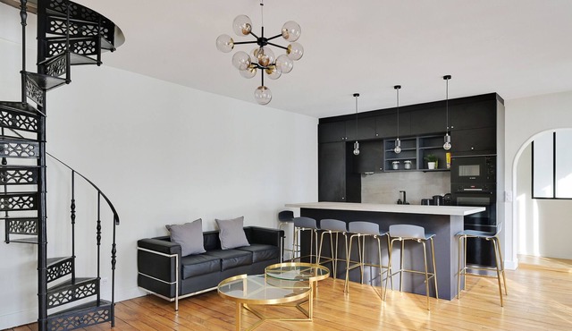 1BDR Modern, bright & quiet 4P - Lariboisière -BAIL MOBILITE