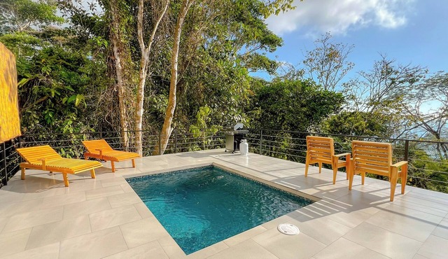 1bdr Stunning House Uvita CUSINGA | Panoramic Ocean View
