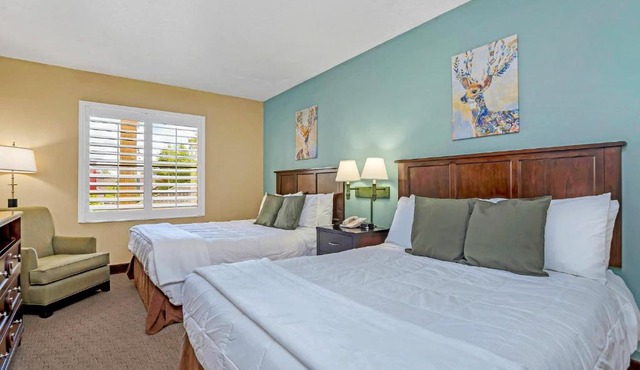 1BR 2 Queens Apt-Hotel with Pool & Hot Tub, near Disney & Universal Studios!