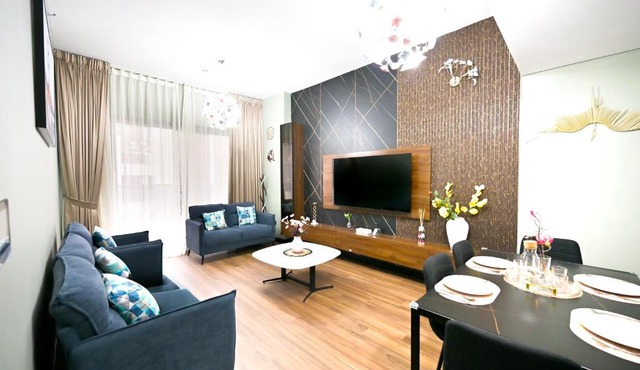 1BR Fully furnished Near to Metro