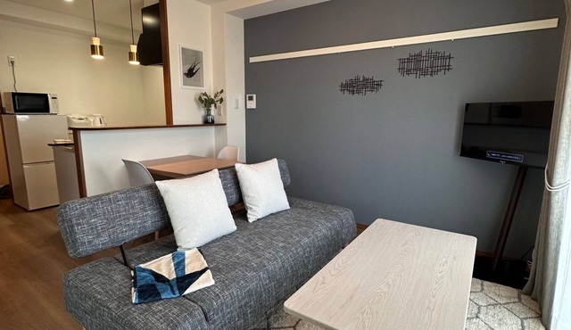 1LDK 2 double beds 1 sofa bed WiFi available p/Nanjo Okinawa