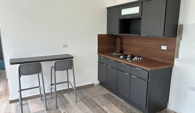 1only private bedroom apartment with AC with private pool in charming Moca P.R.