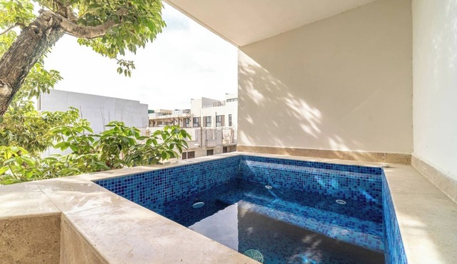 2 BD Lux Suite w/Private Plunge Pool +Gym | Aldea Zama