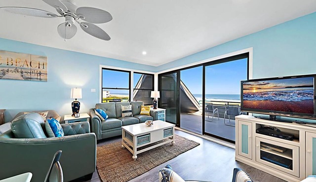 2 bedroom 2 bath 3rd floor Fishery Condo with fabulous ocean views