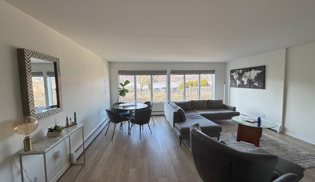 2 Bedroom Condo -Views of West Point and Hudson River, steps from Metro North!