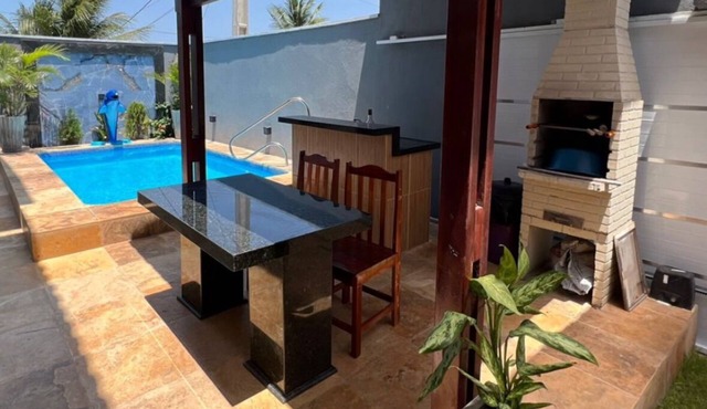2 bedroom house in awesome Cruz with cool AC and pool for relaxing stays
