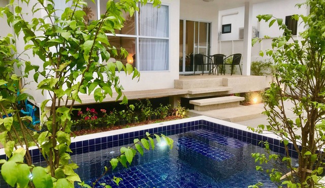 2 Bedroom Luxury Pool Villa Orchid - walk to beach