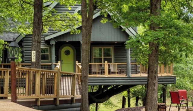 2-bedroom Treehouse cabin at Branson Cedars Resort, only Sept 26-Oct 3, 2026!