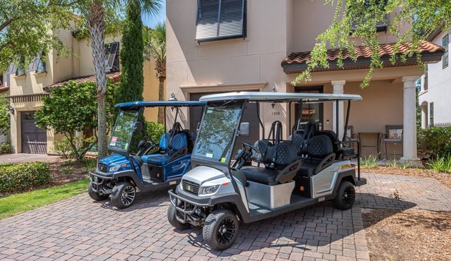 2 Golf Carts, Golf Front Spacious Family Home, Sandestin, FL