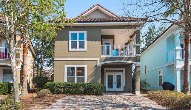 2 King👑Master Suites~Crystal Beach~Lagoon Pool~Beach Trolley~4BR Sugar Shack