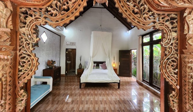 2 Private Villas in the Quiet Ubud Countryside with 2 Private Pools