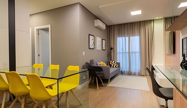 2 Quartos, Garagem e vista incrível no batel -23A