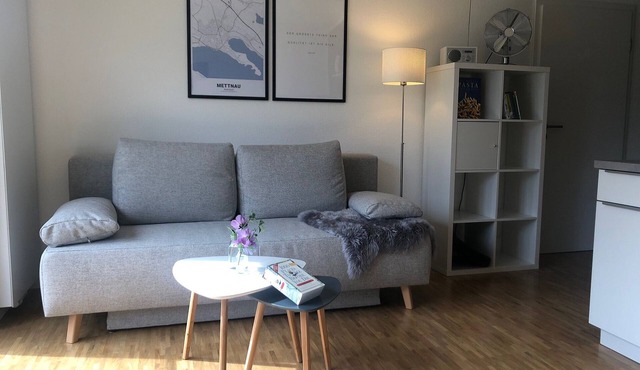 2 room apartment with lake view and private garden