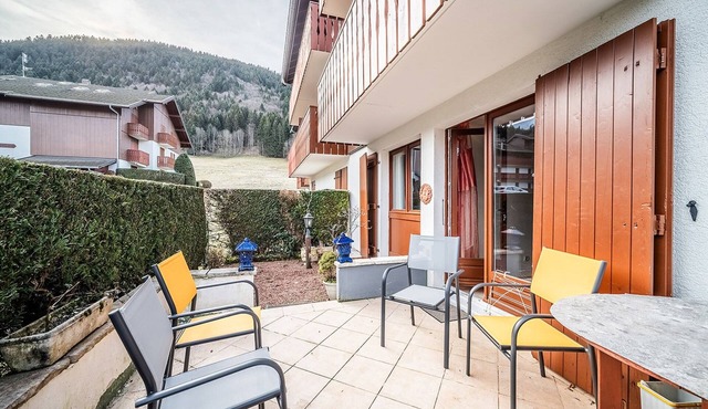 2-room apartment overlooking the dent d'oche with terrace
