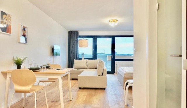 2 separate Apartments direkt in der City mit privaten Stellplätzen max 1,65m Höhe und 1,8m Breite für bis zu 8 Personen