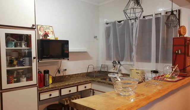 2-suite apartment with fireplace in Campos de Jodão, just 3 km from the city center