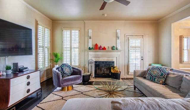 2023 Renovation. Boho Zen + Chic North Arlington. Great Location. Safe. Quiet