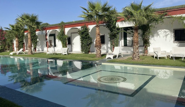 23 suites private villa with a huge pool and a party space