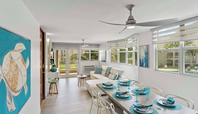 #24 Elegant 3BR, 2BA Apartment @ Jobos Beach