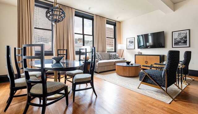 2BR Great View Steps from French Quarter | The Mayfair