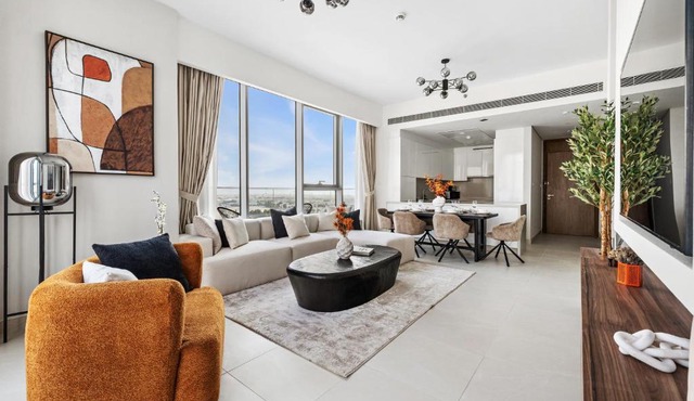 2BR plus Maid CF7 B Stylish Stay with Large Balcony