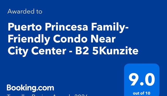 2BR Resort-type Condo at Palawan Near City Center, FREE Pool, FREE Gym, FREE Parking - B2 5KunziteA