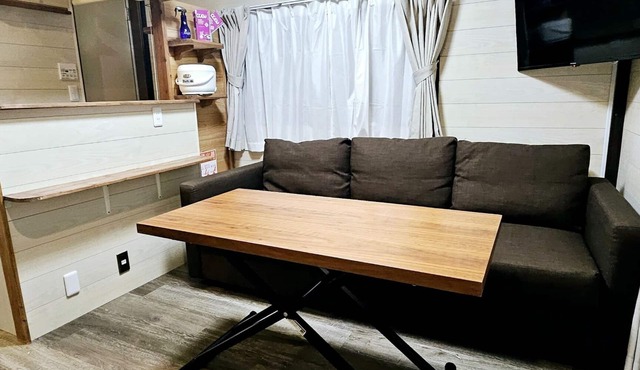 2F1 double bed 2 sofa bedssw2 Futonkitchen - Hanazono Stay 201/Kyoto Kyōto