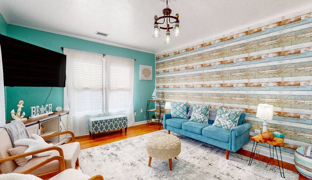 2nd Floor Beachside Duplex Retreat – Dog-Friendly & Steps to Sand