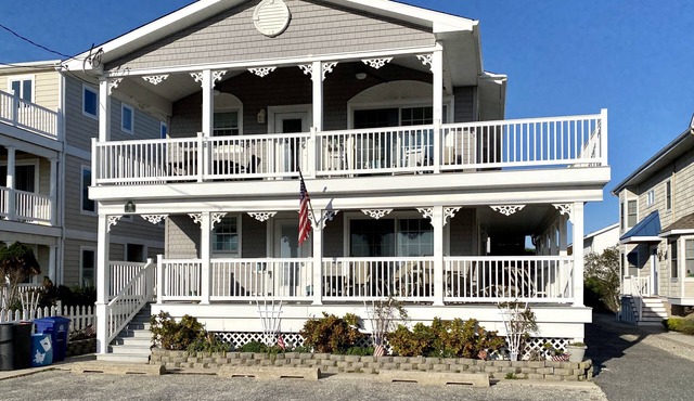 2ND FROM THE BEACH! This property offers expansive ocean views down the coastline