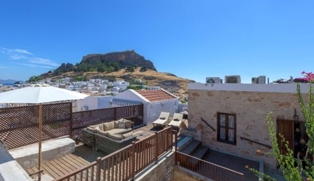 3 Bedroom Modernised Captains House in the Heart of Lindos Village
