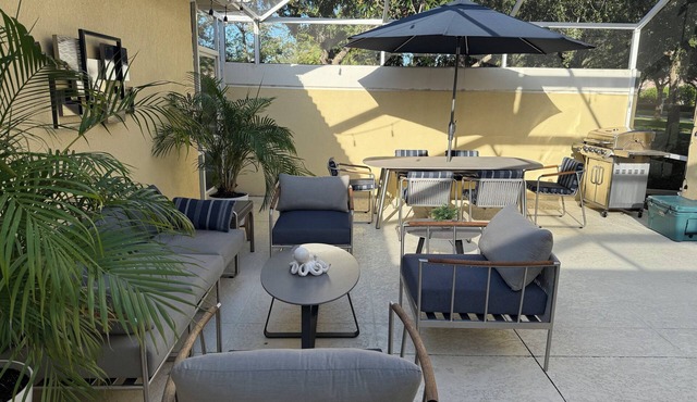 3-bedroom townhome in marvelous Bonita Springs Village Walk