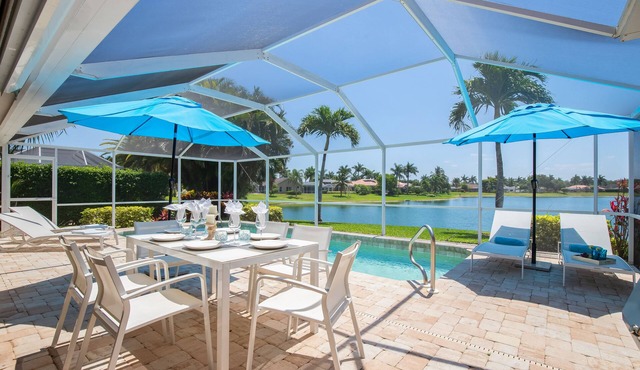 3 BR, 2 BA Home, Private Pool. Gated Community has Pickleball, Tennis, V-ball