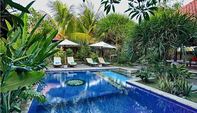 3 BR Garden Pool Villa in Ubud with Breakfast, 5 Min from Monkey Forest