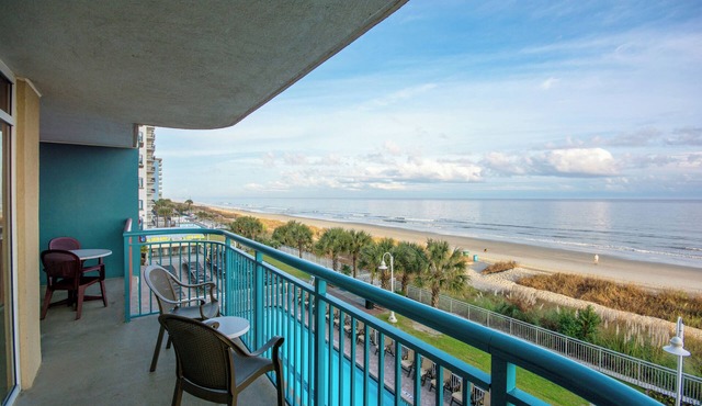 3 Ocean View 3-Bedroom Units in Myrtle Beach with Pool – Family-Focused Vibe