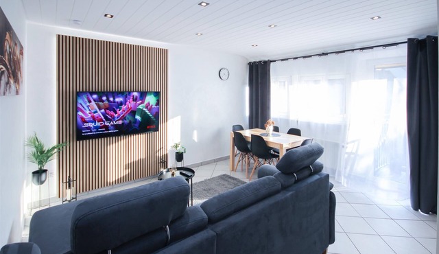 3 room duplex apartment 6 people Zuffenhausen Porsche