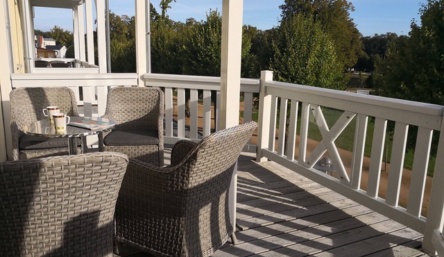 3-room vacation apartment Villa Parkblick, 55 inch UHD, Blu-ray, renovated in 2024