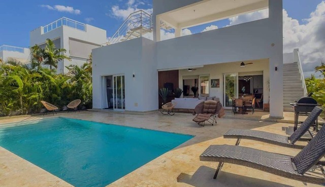 3bd with rooftop ocean view in Sosua Ocean Village