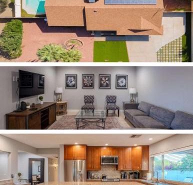 3bdr Remodeled Scottsdale Desert Pool Oasis and Entertainment