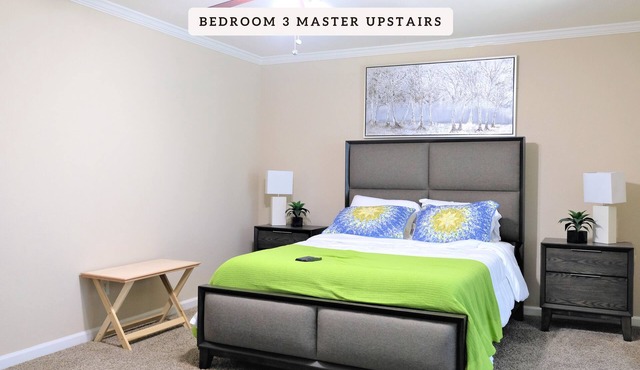 3Bedrooms,5 Beds ❤ Near Downtown